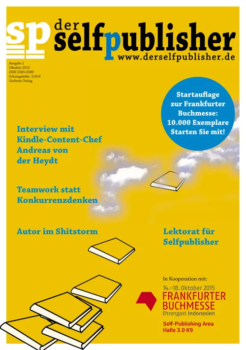 Cover der Startausgabe des selfpublishers Oktober 2015
