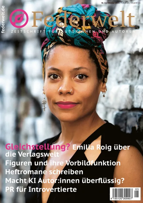 Cover Federwelt Nr. 162 Oktober/November 2023