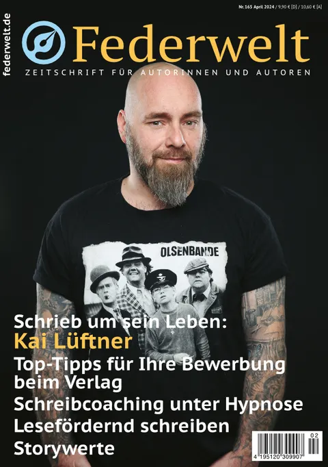 Cover Federwelt Nr. 165 April/Mai 2024