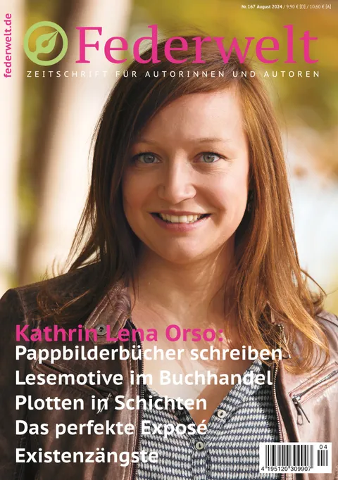 Cover Federwelt Nr. 167 August/September 2024