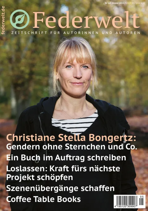 Cover Federwelt Nr. 168 Oktober/November 2024