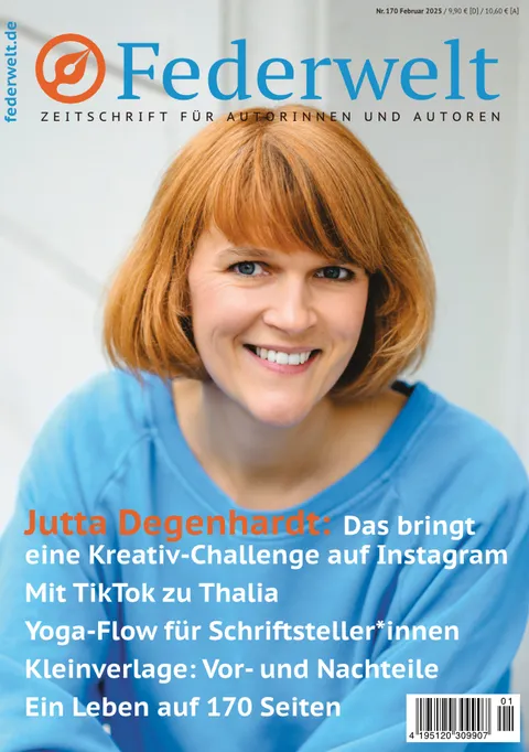 Cover Federwelt Nr. 170 Februar/März 2025