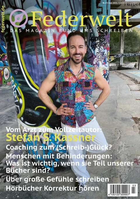 Cover Federwelt Nr. 172 Juni/Juli 2025