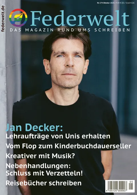Cover Federwelt Nr. 174 Oktober/November 2025