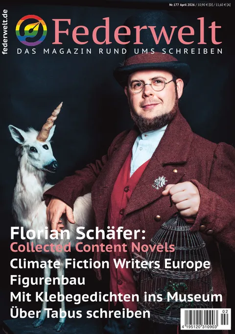 Cover Federwelt Nr. 177 April/Mai 2026