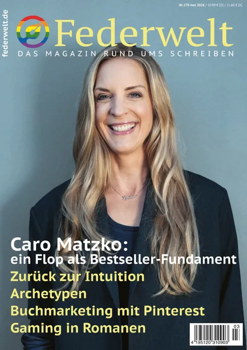 Cover Federwelt Nr. 178 Juni/Juli 2026