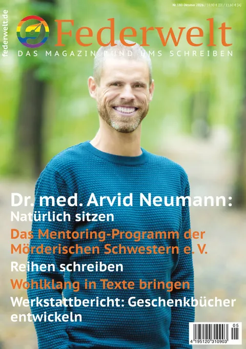 Cover Federwelt Nr. 180 Oktober/November 2026