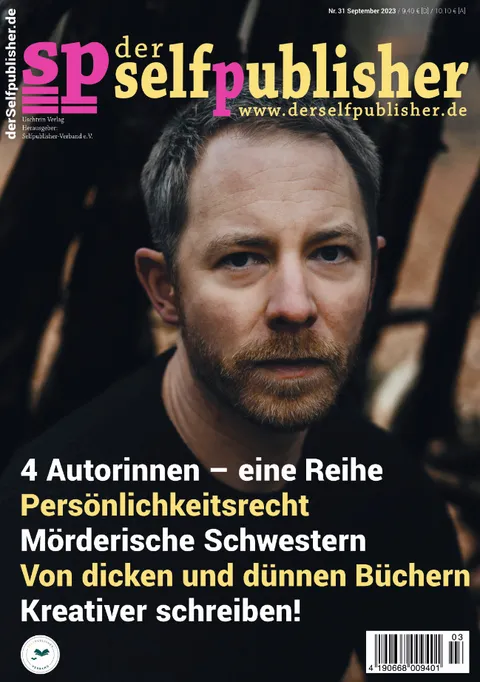 Cover der selfpublisher Heft Nr. 31, September 2023