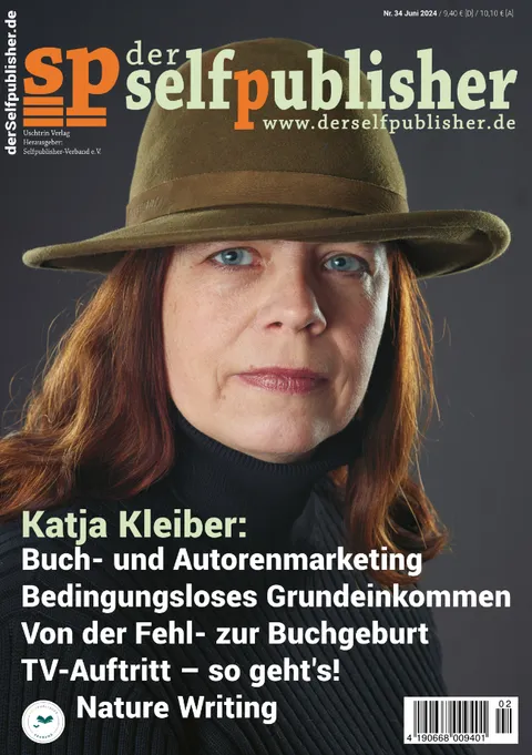 Cover der selfpublisher Heft Nr. 34, Juni 2024