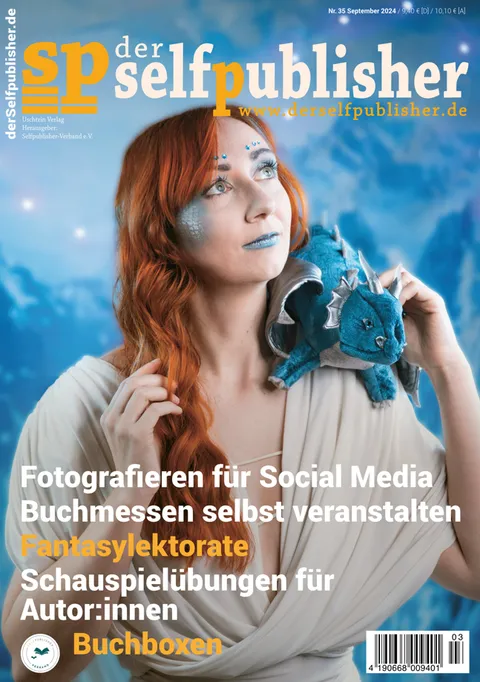 Cover der selfpublisher Heft Nr. 35, September 2024