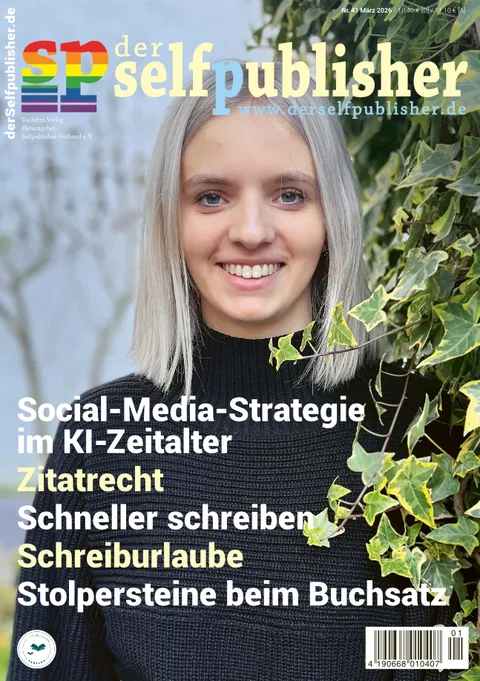 Cover der selfpublisher Heft Nr. 41, März 2026