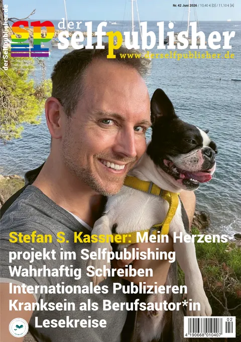 Cover der selfpublisher Heft Nr. 42, Juni 2026